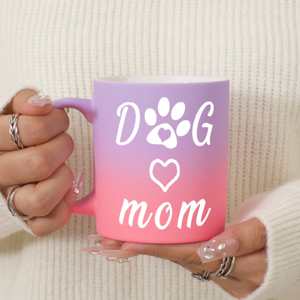 1pc, Dog Mom Coffee Mug, 11oz Ceramic Coffee Mug